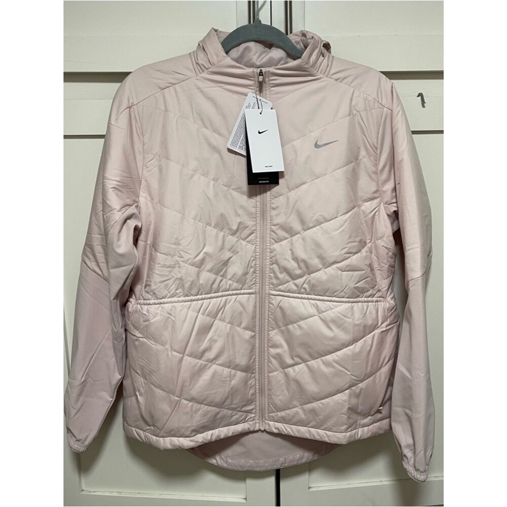 Nike Therma-FIT Swift Running Jacket blush/dusty pink HV2744-667 sz M NWT